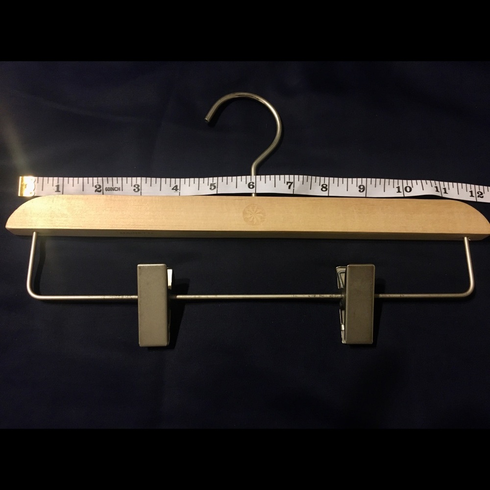 *24 for $15 Athleta Logo Wooden Hangers - Picture 7 of 16